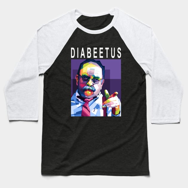 Diabeetus Baseball T-Shirt by Alkahfsmart